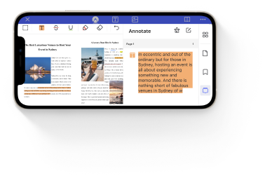 annotate pdf on iphone