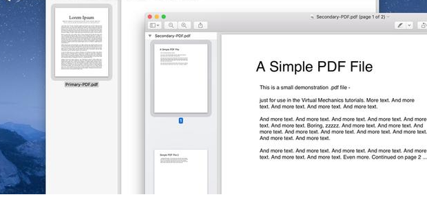 macbook合并pdf文件最简单的方法