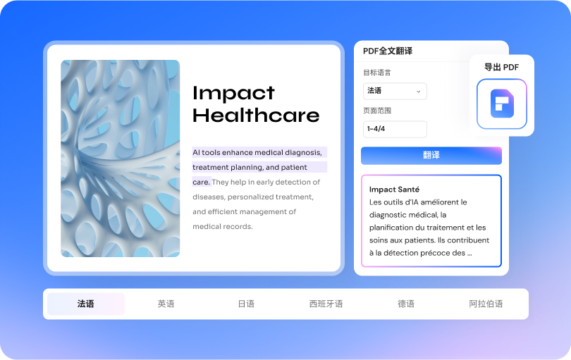 ai pdf 翻译